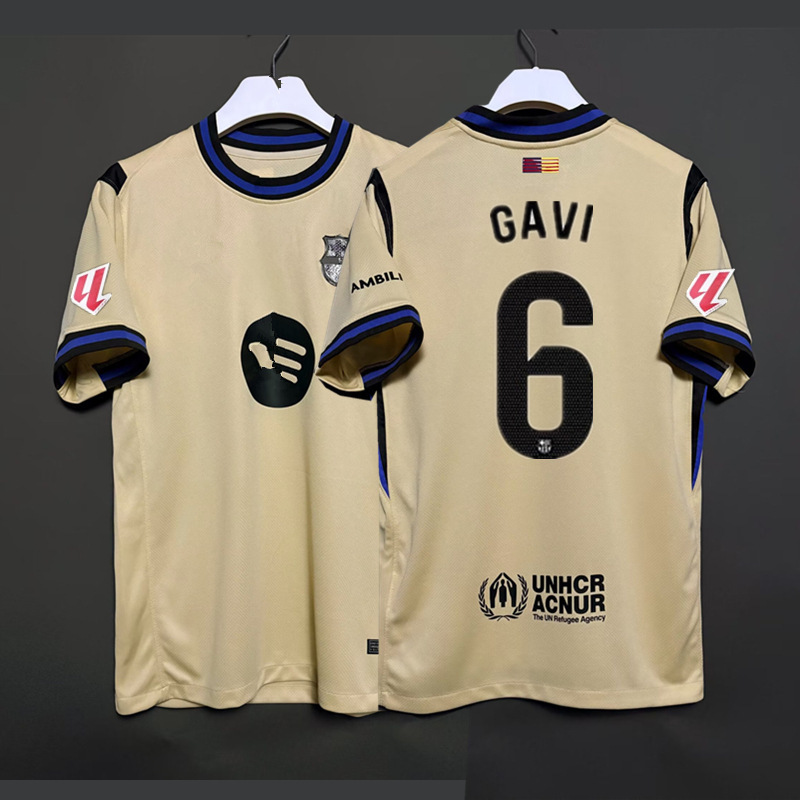 2526 camiseta de fútbol de La Liga, estrella del Real Madrid, Mbappé Vinicius, la misma camiseta impresa número mayorista transfronterizo