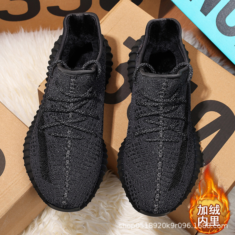 Velvet Putian Baiyi Coconut Shoes Men's Shoes V350 Running Shoes Warm Shoes Thickeneded Cotton Shoes Sports Shoes Men's Casual Shoes