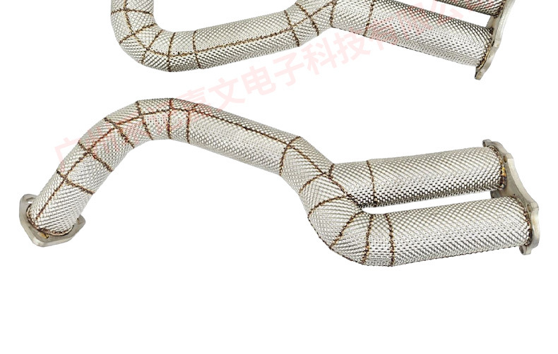 Suitable for Porsche 718 Cayman Gt4/Spyder/Gts 4.0L Stainless Steel Muffler Exhaust Pipe