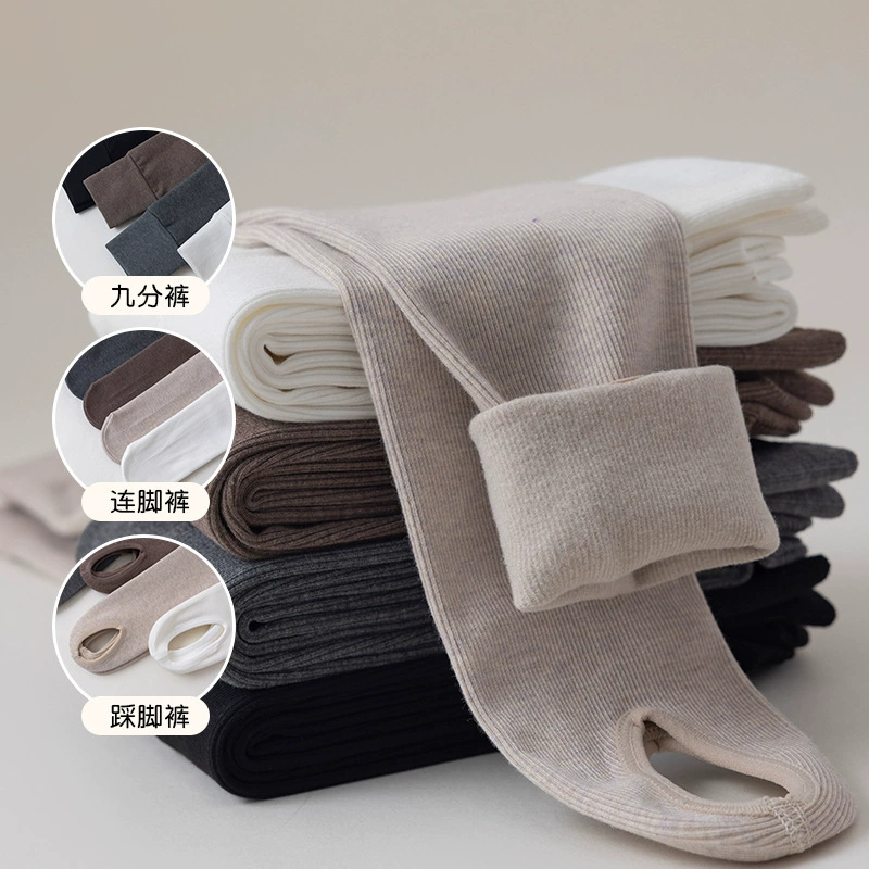 Детские леггинсы плюс бархатные весенние и осенние толстые колготки для девочек