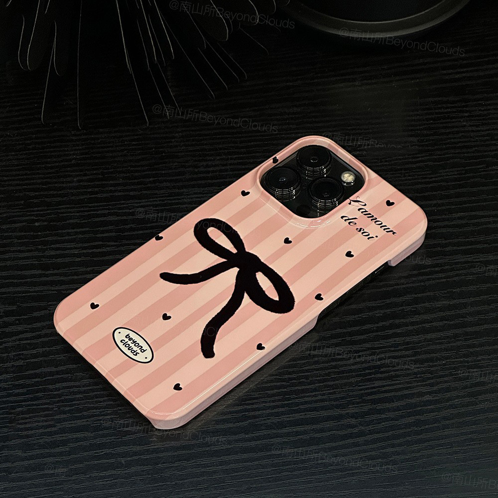 Filin Shell ins Original Ballet Bow Love Phone Shell iPhone14/13 // 12 ProM16