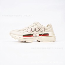 高版G家老爹鞋男女情侣款经典增高3D印花运动鞋厚底休闲运动鞋