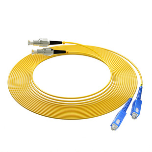 Telecom-grade fiber patch cord SC-FC fiber pigtail single-mode dual-core 20m fiber patch cord 2.0/3.0 network-grade