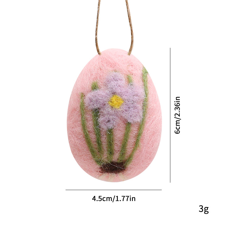 Explosiones transfronterizas huevos de Pascua muñecas de Pascua muñecas de conejo de Pascua colgar adornos al por mayor