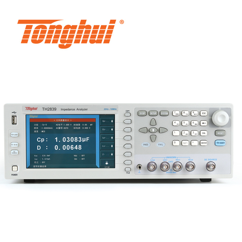 ͬ�ݣ�Tonghui������LCR���ֵ���TH2839��Ƶ�Զ�ƽ����������