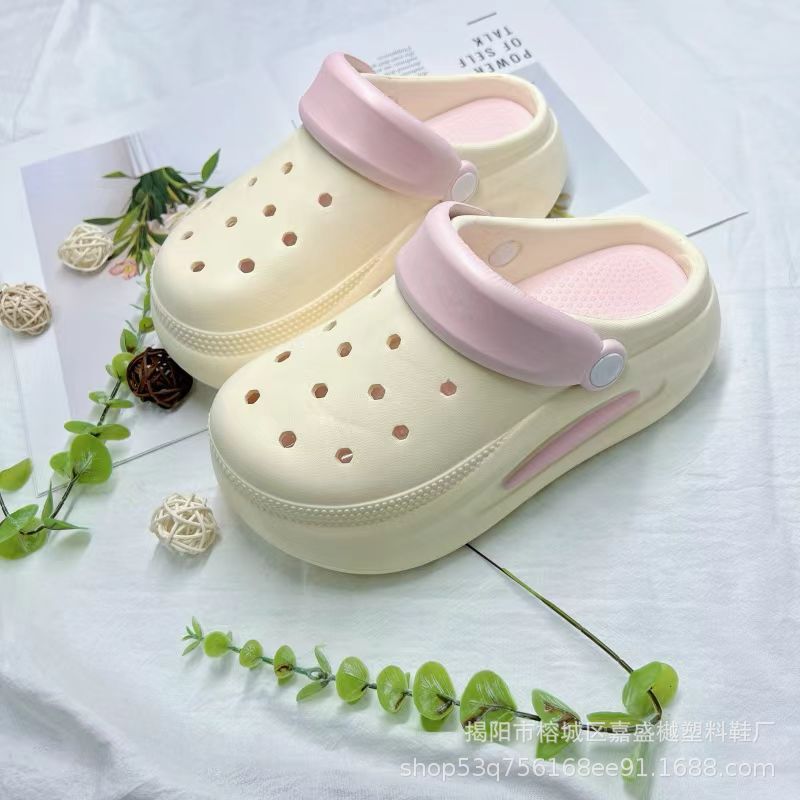 악어 누드 슈즈(핑크)