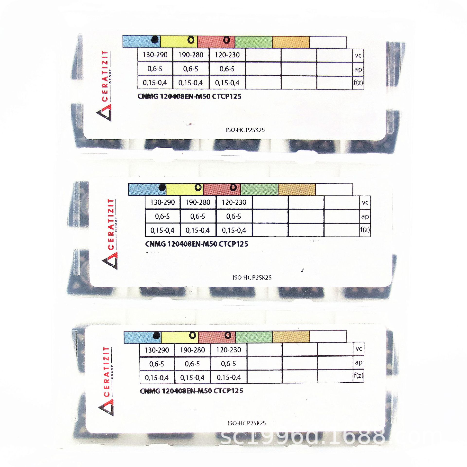 森拉天时刀片/攀时刀片 CERATIZIT：CNMG120408EN-M50 CTCP125
