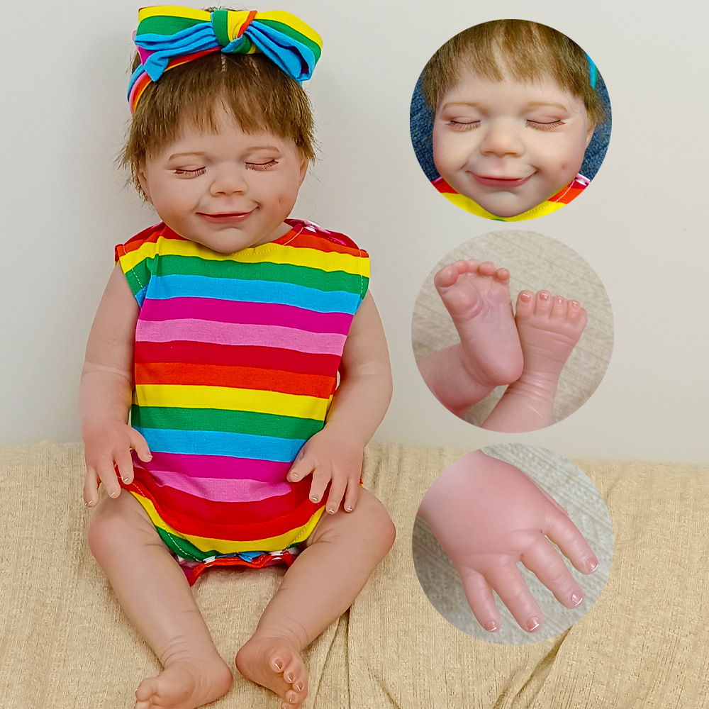 Juguetes infantiles pulgadas pesadas 18 cajas de regalo simulación para muñecas transfronterizas muñecas princesas dormir