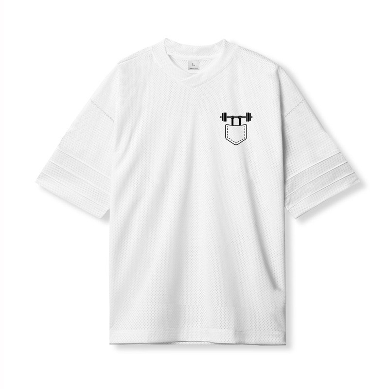Sports short-sleeved men's T-shirt loose fashion brand fitness training muscle iron summer couple half-sleeved top Sports short-sleeved men's T-shirt loose fashion brand fitness training muscle iron summer couple half-sleeved top