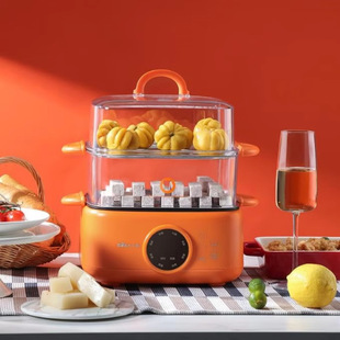 Bear Multifunctional Electric Steamer Multi-Purpose Pot Large Capacity Electric Steamer Electric Cooking Pot Dzg-P70A5 Gift