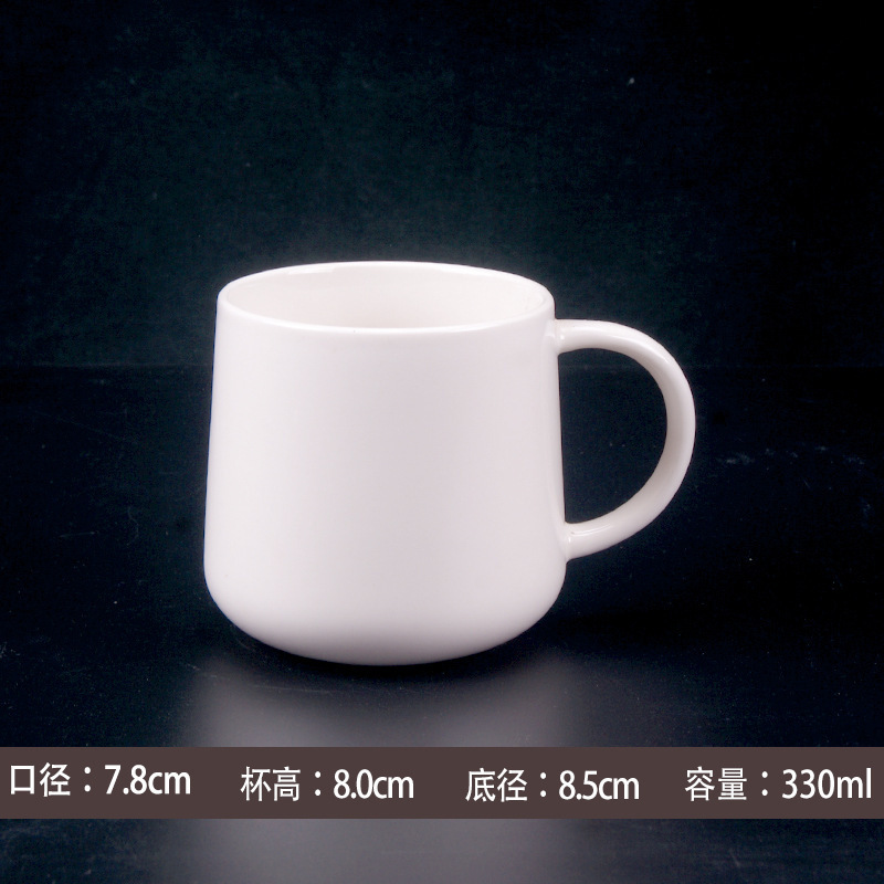 La taza de cerámica se puede fijar con el logotipo, la oficina, el hogar, la taza de café, la publicidad, el regalo del festival creativo, la taza del marcador de color