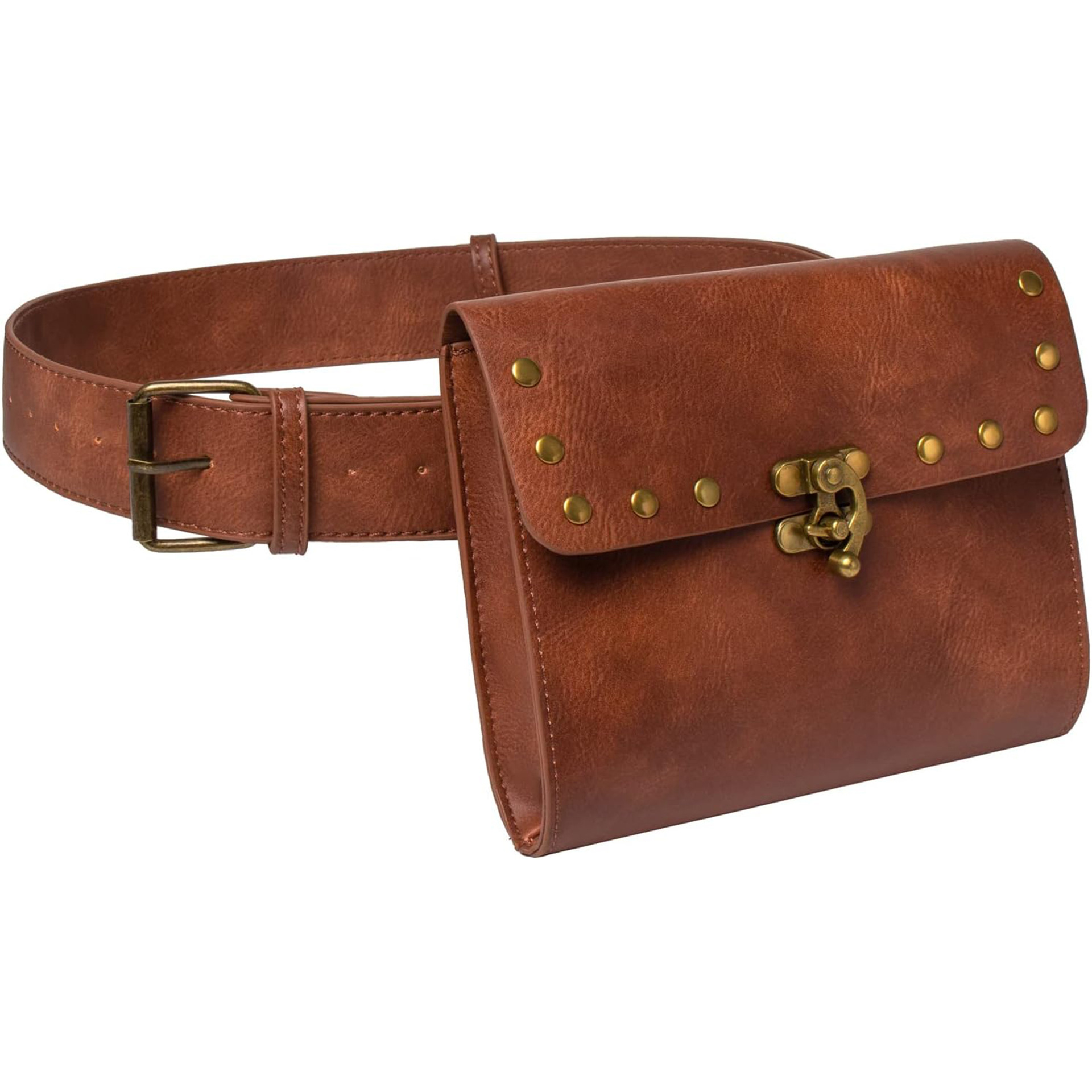 Personalizado en el extranjero cinturón renacentista bolso de teléfono accesorios de locomotora al aire libre bolso de cintura medieval retro accesorios bolso de cintura