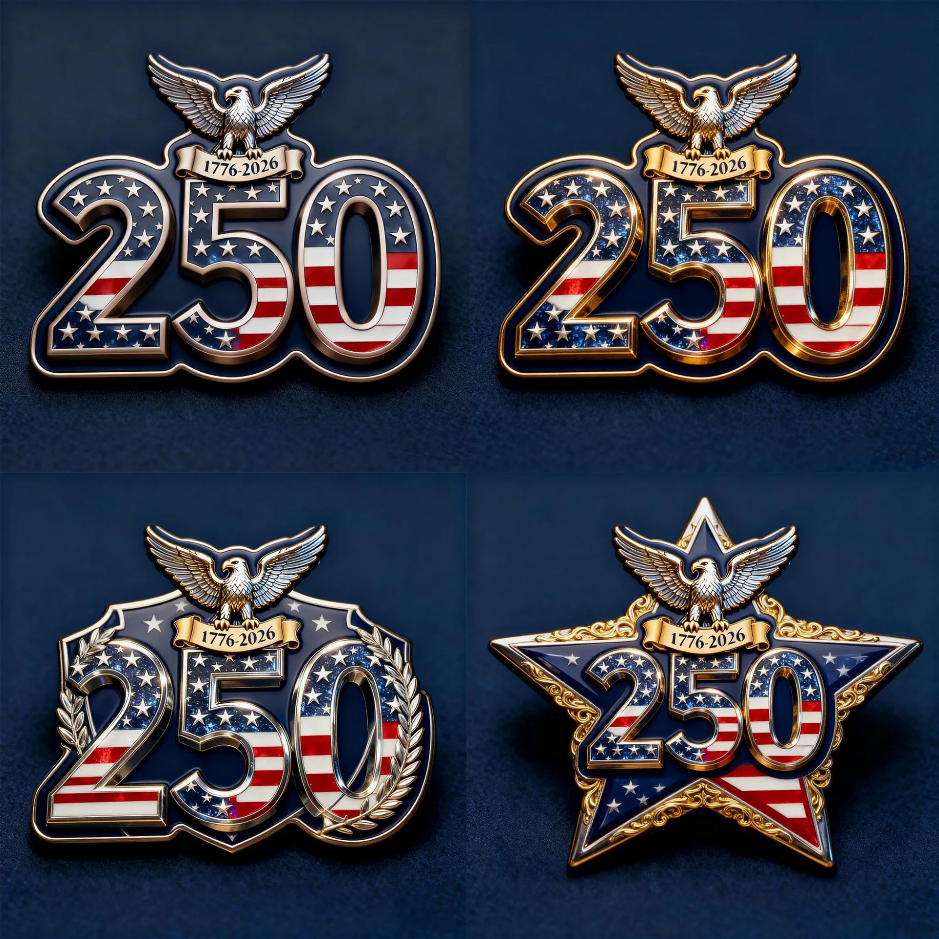 2D acrílico bandera de los Estados Unidos tema broche listado colgante image 5