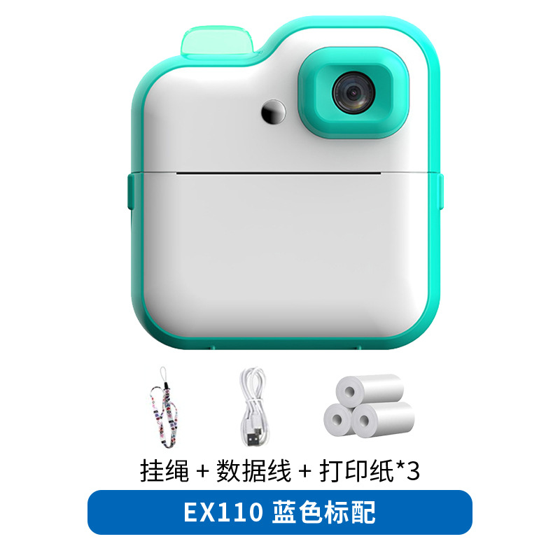 Nuevas cámaras transfronterizas para niños, cámara de mano, SLR, doble lente, juegos al aire libre, mini juguetes, cámara Polaroid