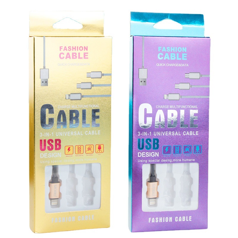 现货USB数据线通用包装盒 手机数据线包装盒 充电线包装盒KJ-612