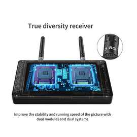 1套 颜色：图片色 材质：塑料 5英寸DVR IPS 800X480 5.8G 40CH多