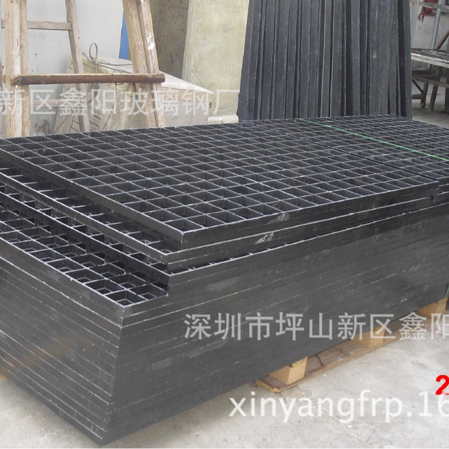 专业玻璃钢格栅板加防腐耐强压水处理地沟盖板洗车房格栅盖板网格