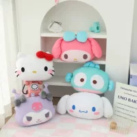 Мультяшная симпатичная подушка-игрушка из пены, 2 в 1