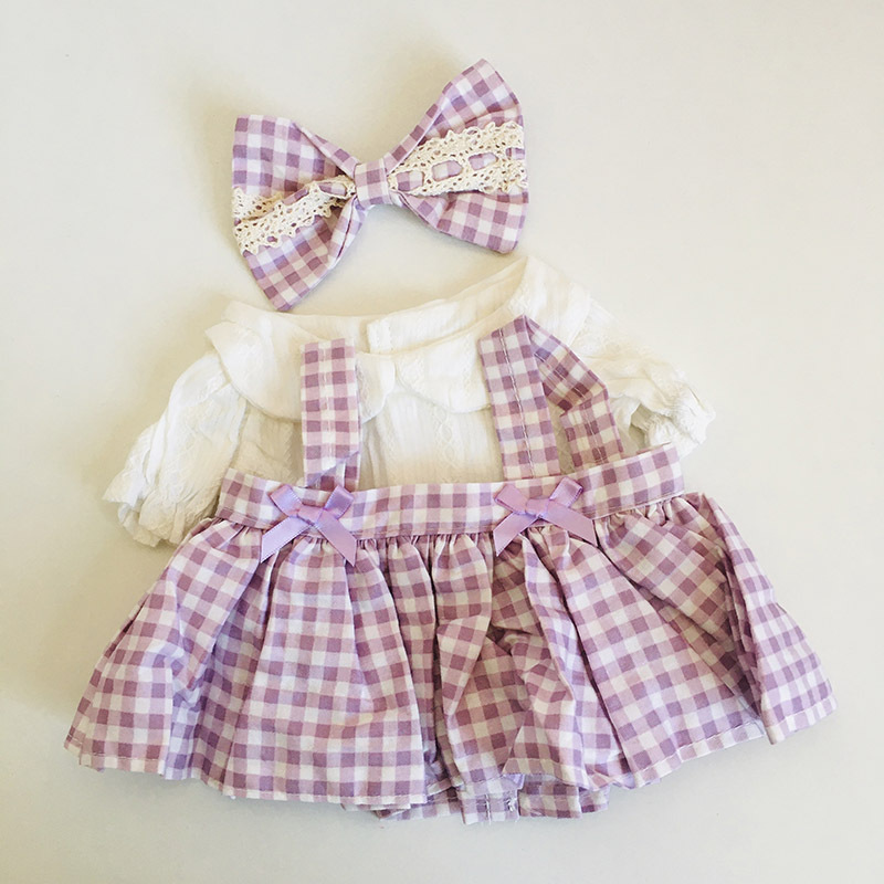 No. s Beier Lulu ropa 30cm conjunto oso muñeca ropa hecha a mano oso de peluche muñeca regalo para niñas