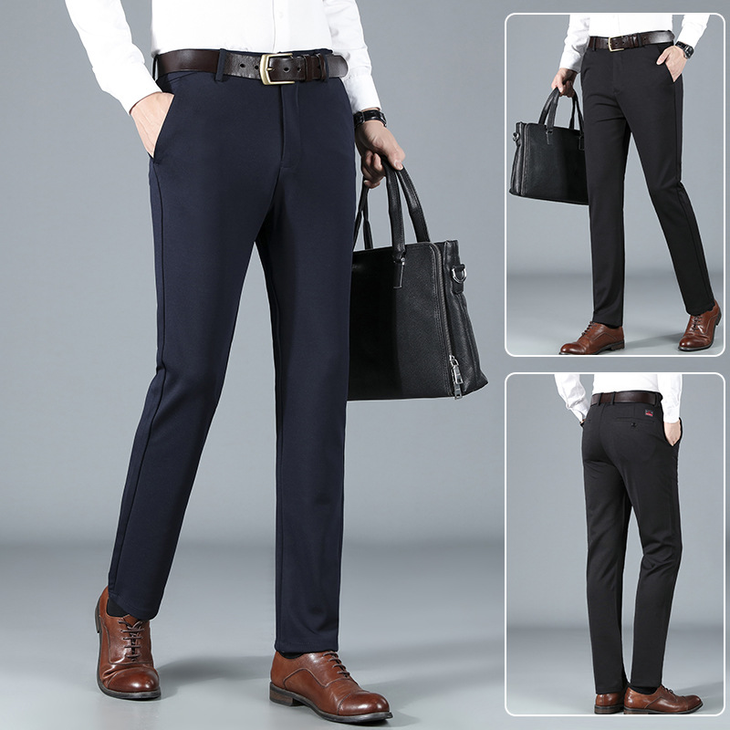 2021 autumn and winter new men's slim st...