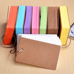 flash cards for memorizing new words blank little card业之利-阿里巴巴