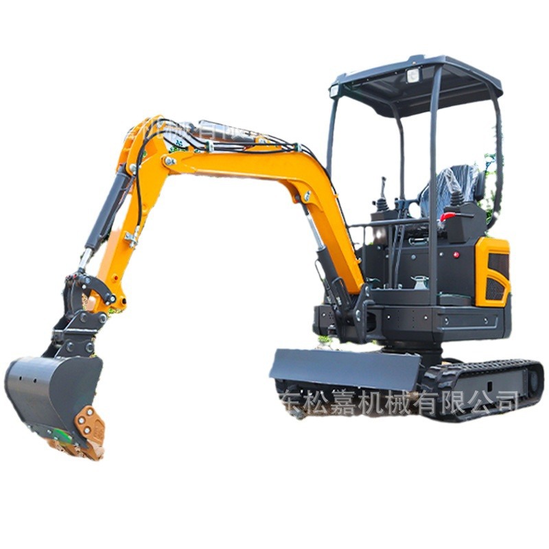 Huerto agrícola doméstico tipo rastreo una máquina multipropósito pequeño gancho de excavación micro excavadora giratoria 360 grados micro excavadora