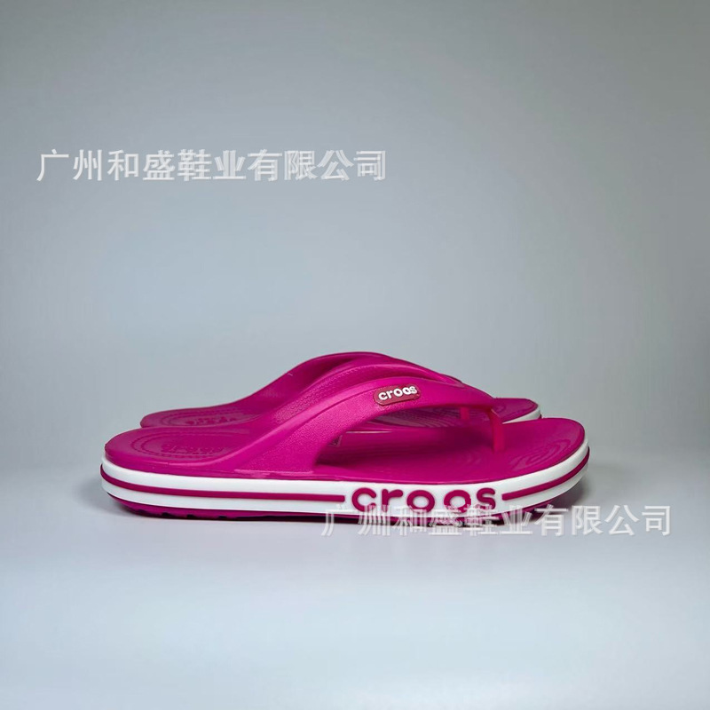 Chanclas Cross Baya para exteriores, zapatos de playa antideslizantes para hombre y mujer, sandalias tipo thong y clogs para parejas.