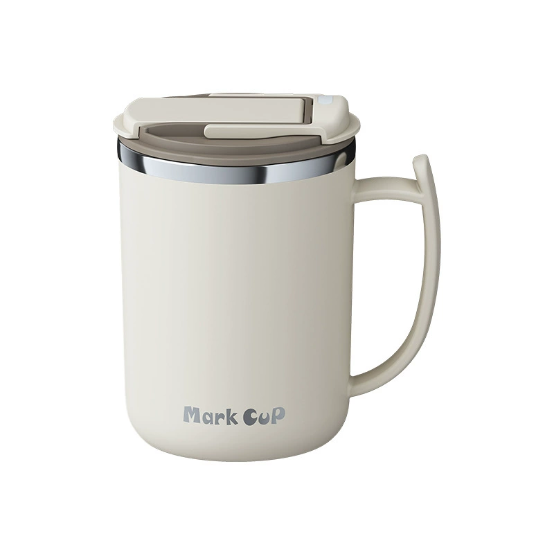 粤帝斯 Direct supply 304 Stainless Steel Marg Cup Double -Layer -made heat -hot -baked coffee cup home tea leaky cup cross -border