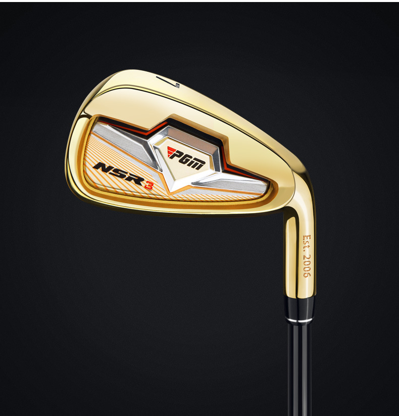Gậy golf nam số 7 PGM NSR thế hệ thứ ba đầu thép không gỉ — TIG033 Đen [thanh carbon cấp R] sắt số 7, TIG033 màu đen [thanh carbon cấp S] sắt số 7, TIG033 Đen [thanh thép không gỉ] sắt số 7, TIG033 vàng [thanh carbon cấp R] sắt số 7 chi tiết 5