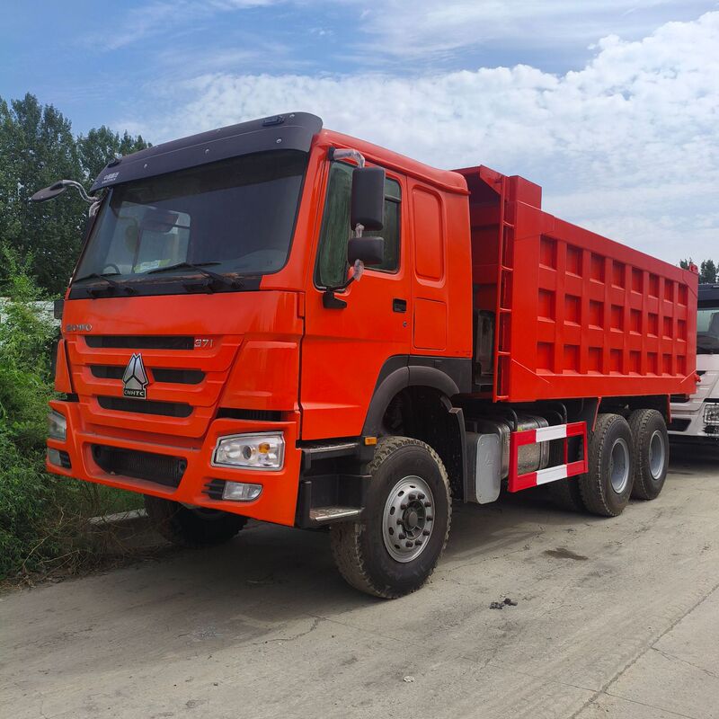 China Heavy Duty Truck Group's Eight-Wheel Dump Truck Howo 371, a Front-Four-Wheel and Eight-Wheel Dump Truck, Sand and Gravel Transport Vehicle China Heavy Duty Truck Group's Eight-Wheel Dump Truck Howo 371, a Front-Four-Wheel and Eight-Wheel Dump Truck, Sand and Gravel Transport Vehicle