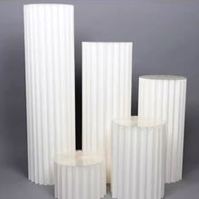 婚庆折叠甜品台圆柱摆件蛋糕迎宾生日派对装饰婚庆罗马柱路引布置