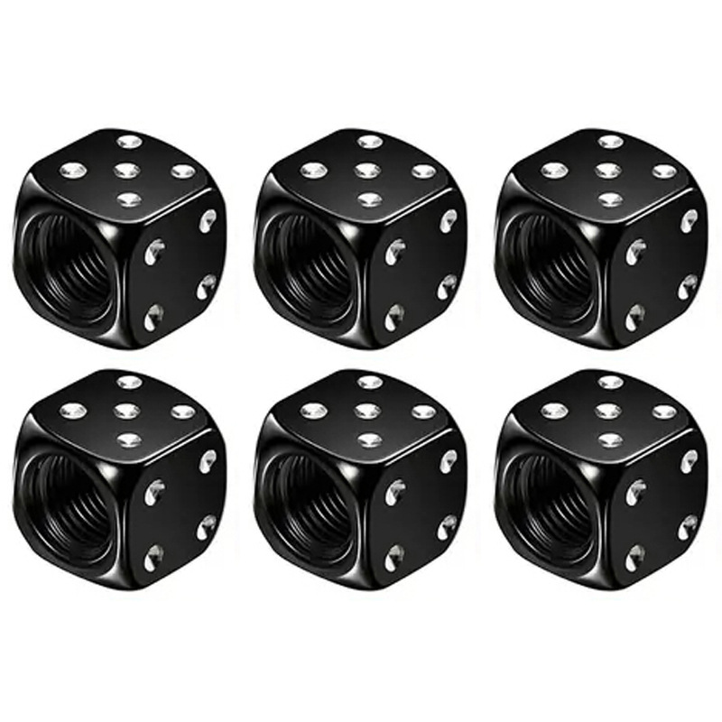 Aluminum alloy color sieve dice valve cap color valve cover valve cover tire cap