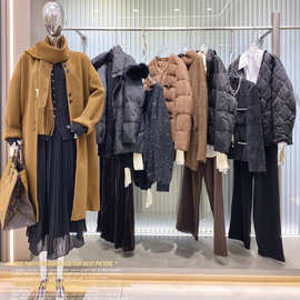 MOOIMONO杨闪闪私2025秋冬微胖贵族千金轻奢系列品牌折扣女装尾货