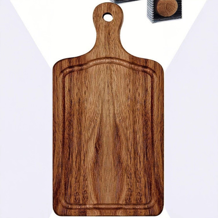 Gift Box Wooden Mini Cutting Board Set Cheese Knife Set Baptism Festival Wedding Birthday Party Cheese Board Cross-Border