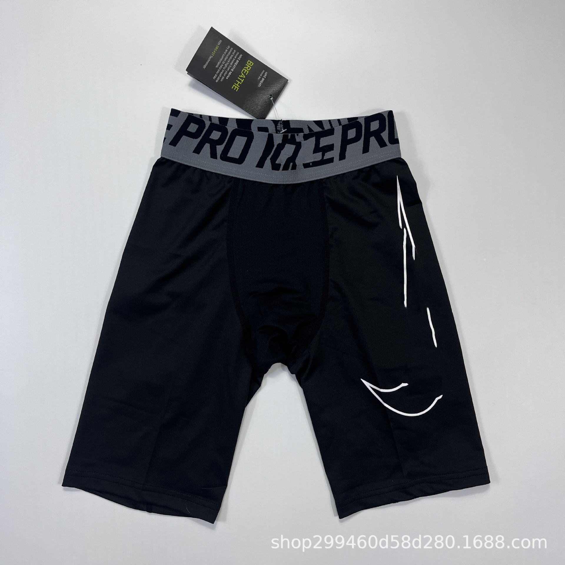 X7 5포인트 라지 후크 레깅스 블랙