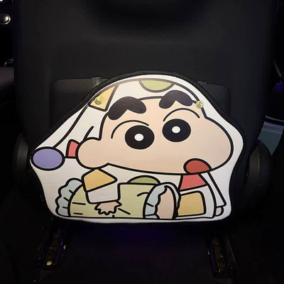 Xiaoxin Car Anti-Kick Pad Universal Rear Seat Back Anti-Dirty Protective Pad Car Rear Seat Protective Pad Anti-Wear Pad (Chair back anti-kick pad) - pajamas-shin-chan-short-anti-kick-pad-1-piece