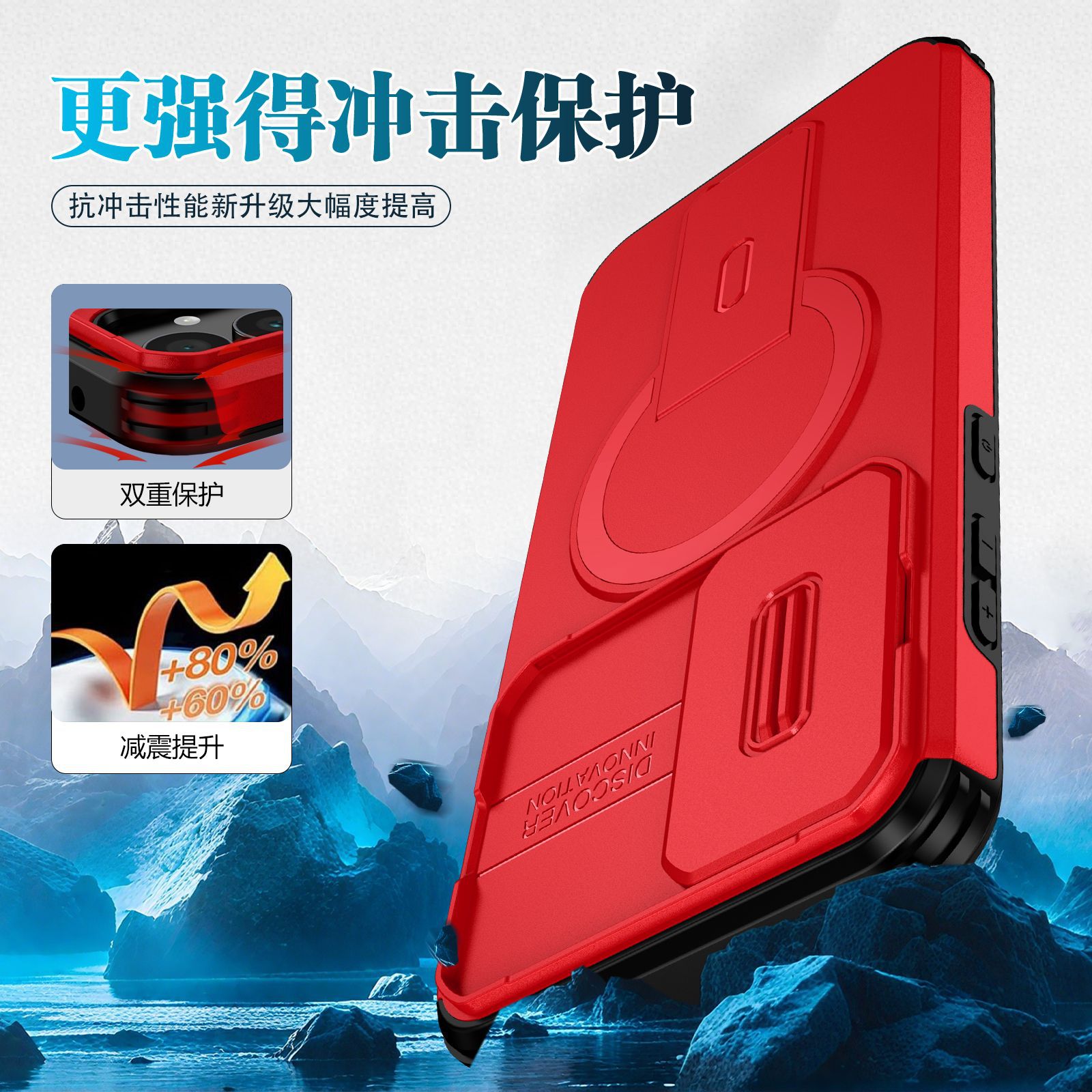 厂家批发外贸手机壳适用于三星A35腾飞推窗防摔二合一手机保护套