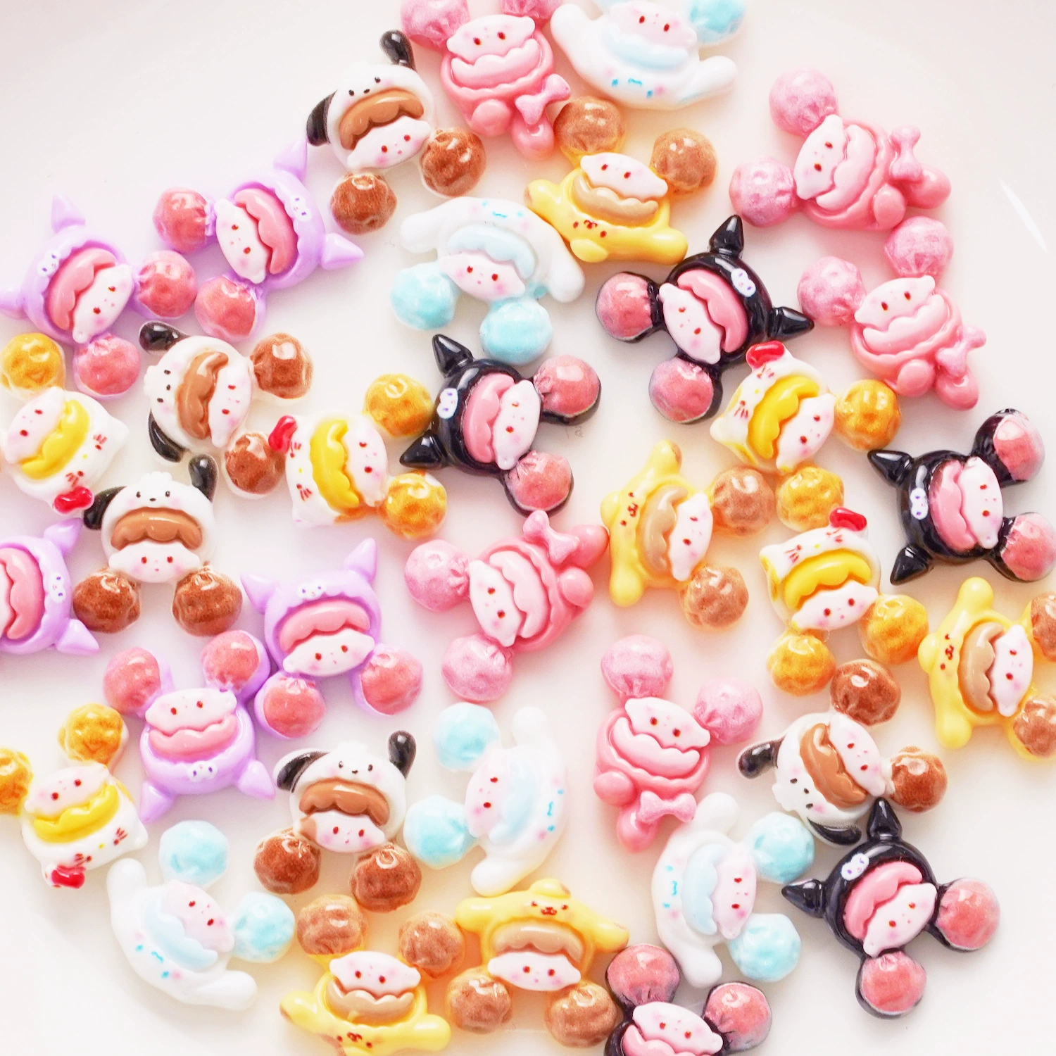 Рукодельные аксессуары для Cartoon cream, аксессуар, заколки, зажим для волос, кулон, сделай сам