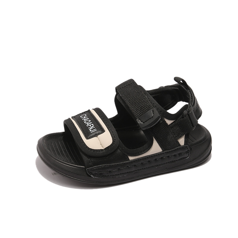 Sandalias para niños 2025 verano nuevo estilo sandalias deportivas para niños y niñas zapatos de playa zapatos de bebé de moda zapatos de estudiante de suela suave