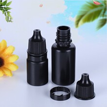 5ml10ml15ml20ml毫升眼药水瓶PE塑料小滴瓶分装瓶黑色避光小瓶子
