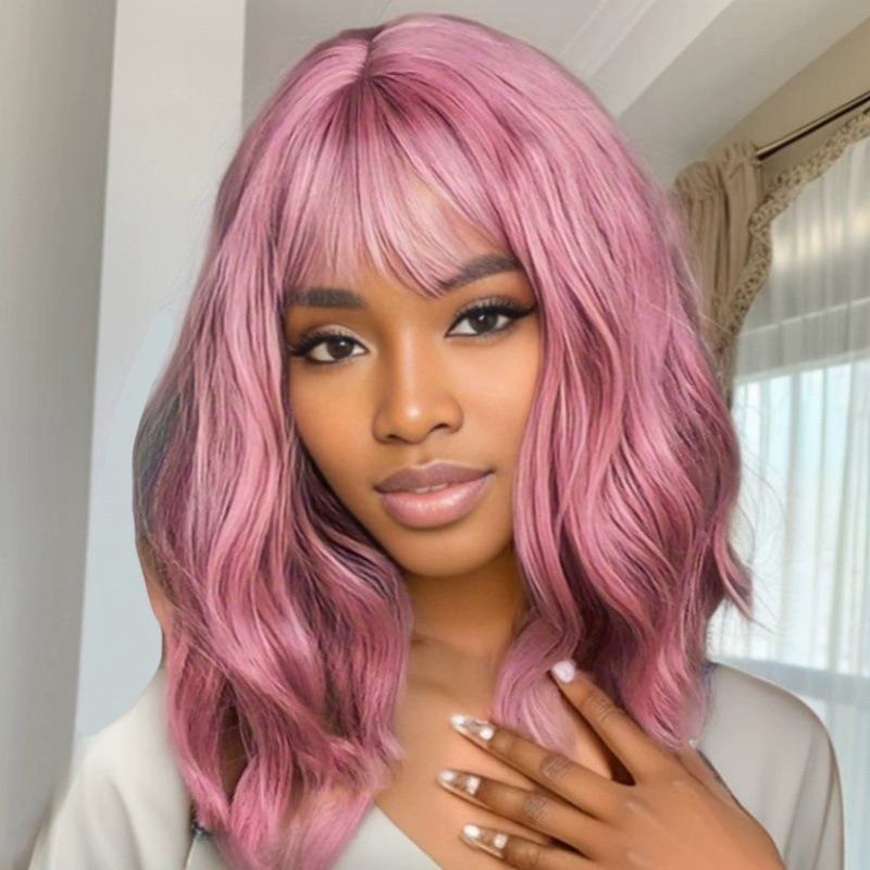 Tiktok африканская внешняя торговля парики для женщин, волосатые волосы curly wave водная рябь