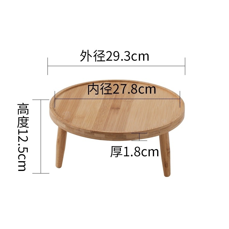 Soporte de maceta, soporte de madera maciza, soporte de maceta, soporte de pecera, soporte de piso interior, decoración creativa de la Sala de estar