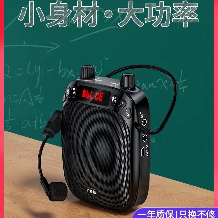 Factory wholesale small bee megaphone teacher microphone speaker wireless teaching class small headset