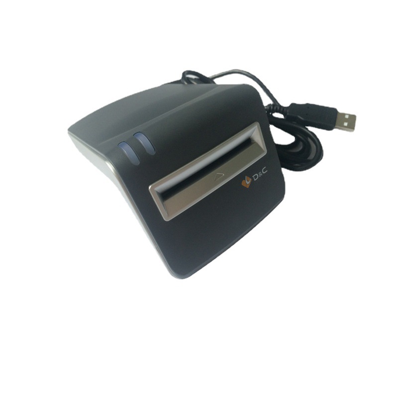 现货德卡T6-ULC 智能卡读卡器4442/4428卡接触式会员卡IC读卡器