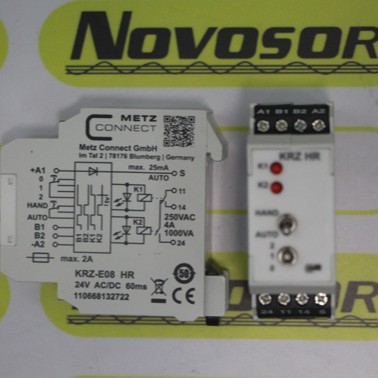 METZ CONNECT BTR  KRZ-E08 HR 110668132722  24VAC/DC咨询订货