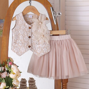 Young Girls Clothes3-7YŮСͯ�Ļ����R������+�W������ȹ 2����