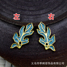 60351ͭ�ֹ�diy��ҶСҶ�����յ�׹10*18mmС��Ҷ��Ƭ������׹