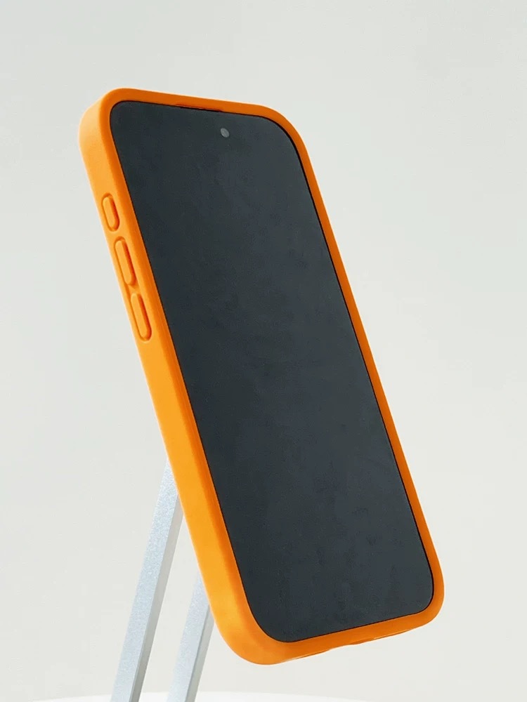 Coque magnétique givrée avec protection objectif pour iphone_voghion.com