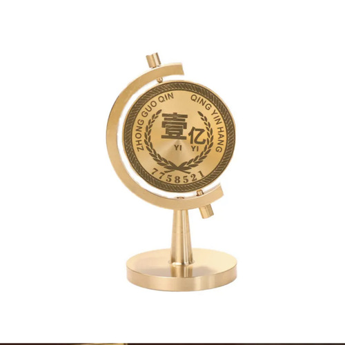Brass 100 million coins rotating rotating crafts office desk decoration new creative decompression factory wholesale