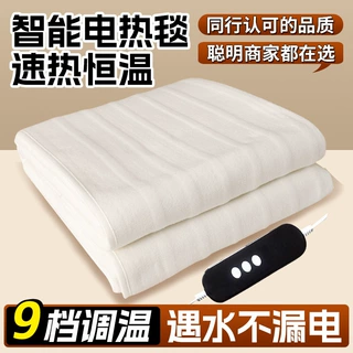 电热毯跨境爆款单人双人家用电褥子智能定时速热暖毯加厚宿舍毯子